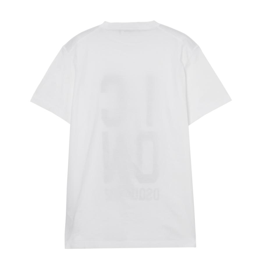 DSQUARED2 クルーネックTシャツ s79gc0077-s23009 DSQUARED2 ディースクエアード クルーネックTシャツ ホワイト