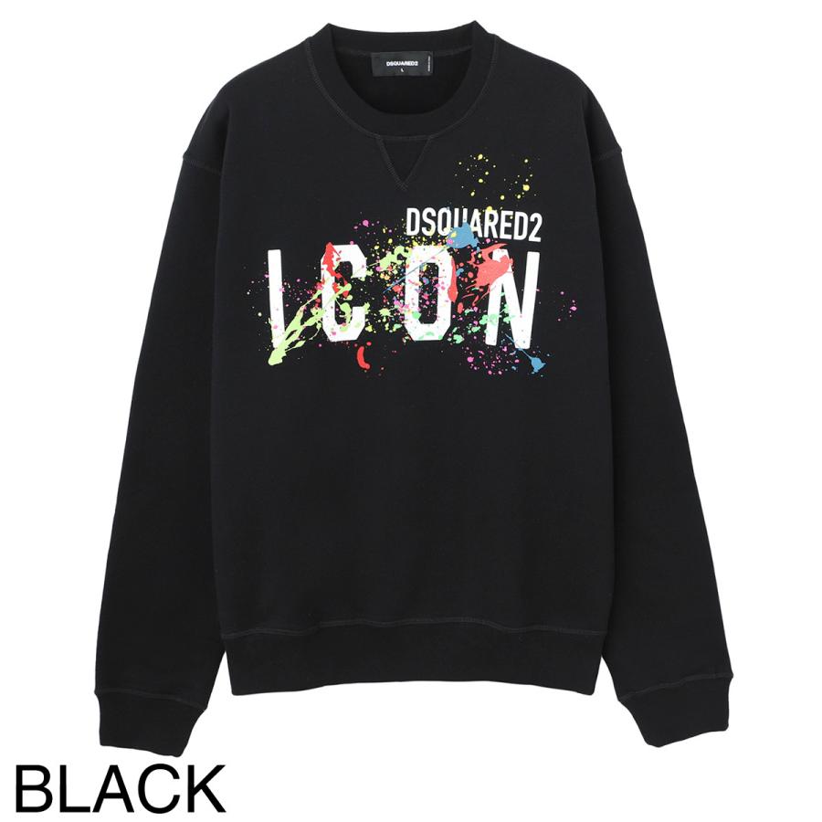 DSQUARED2 ディースクエアード ミラーロゴ スウェット DSQUARED2（ディースクエアード） スウェット メンズ s79gu0073-s25516