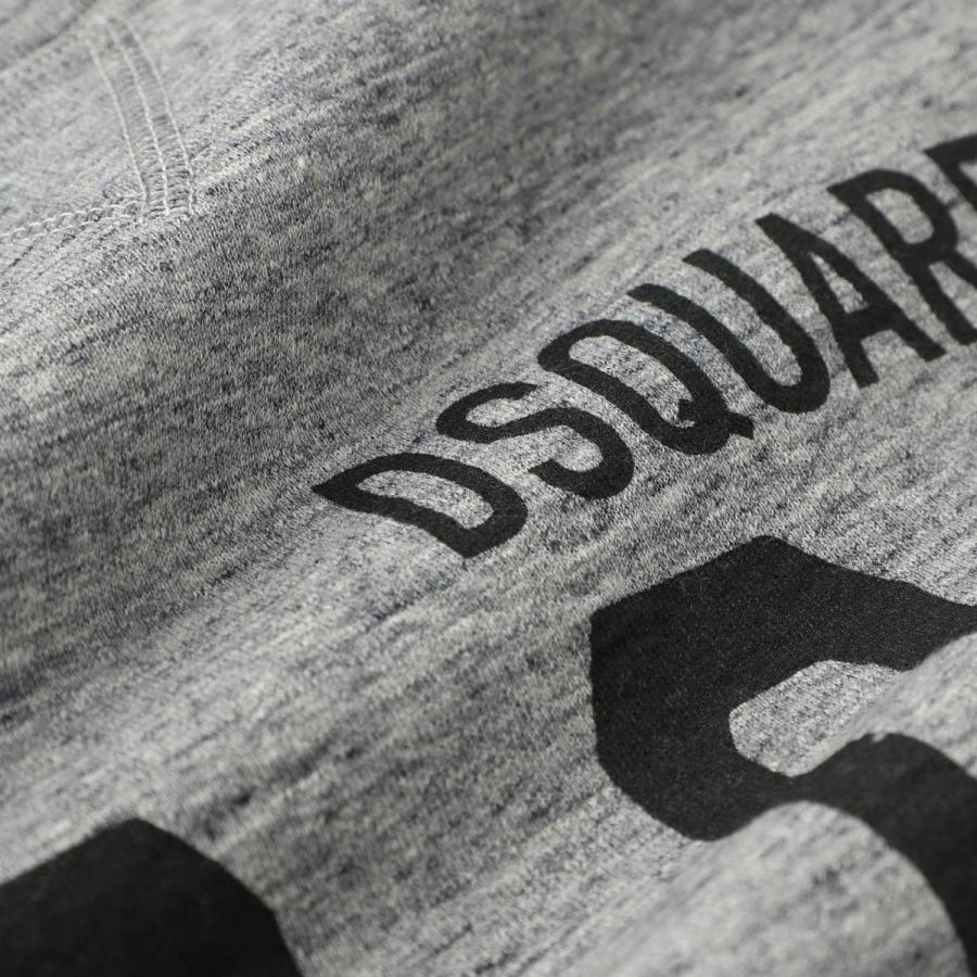 DSQUARED2 ディースクエアード クルーネック スウェット グレー メンズ 