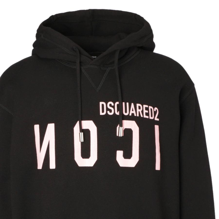 ディースクエアード DSQUARED2 フーデッドパーカ BE ICON COOL HOODIE ディースクエアード DSQUARED2 フーデッドパーカ BE ICON COOL HOODIE