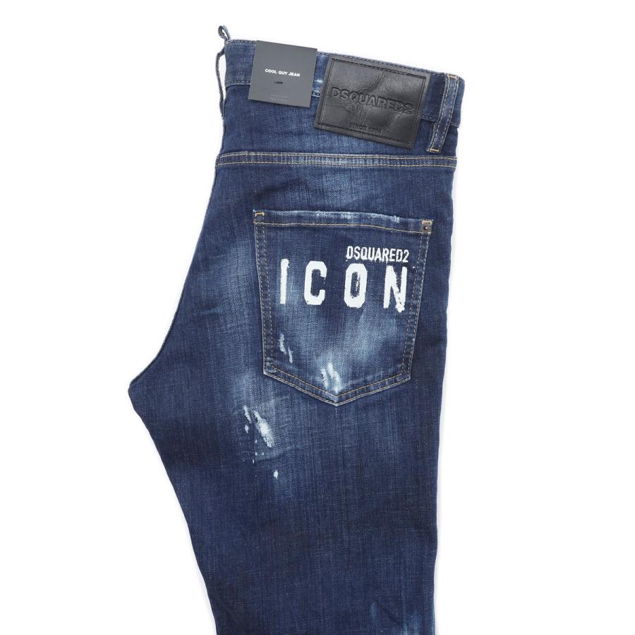 DSQUARED2（ディースクエアード） ボタンフライジーンズ ICON SPRAY