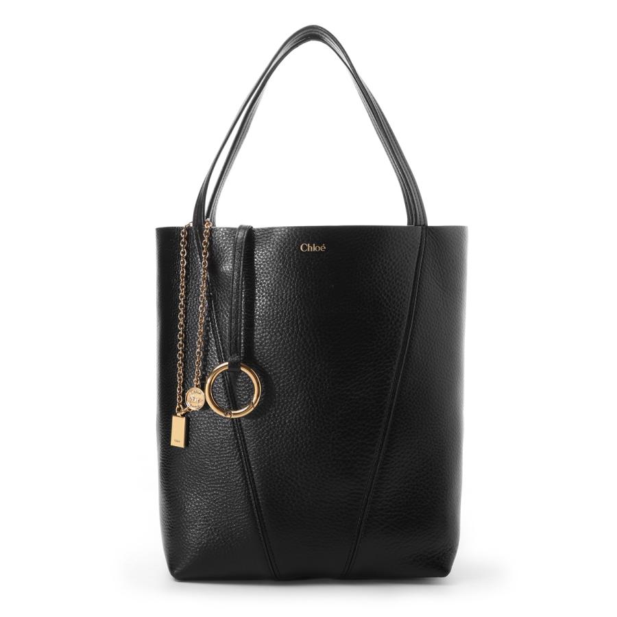 Chloe（クロエ） トートバッグ CHLOE SPIN ブラック レディース