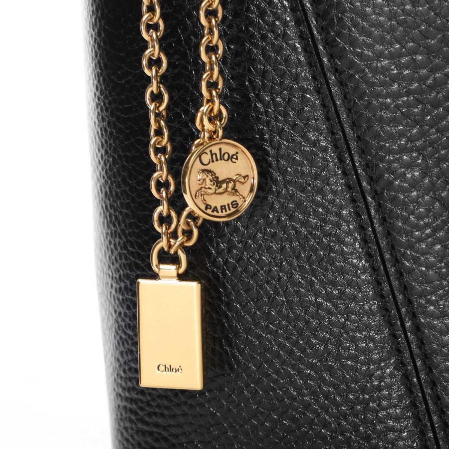 Chloe（クロエ） トートバッグ CHLOE SPIN ブラック レディース