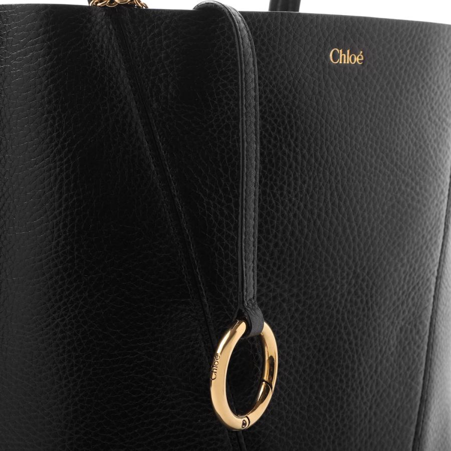 Chloe（クロエ） トートバッグ CHLOE SPIN ブラック レディース