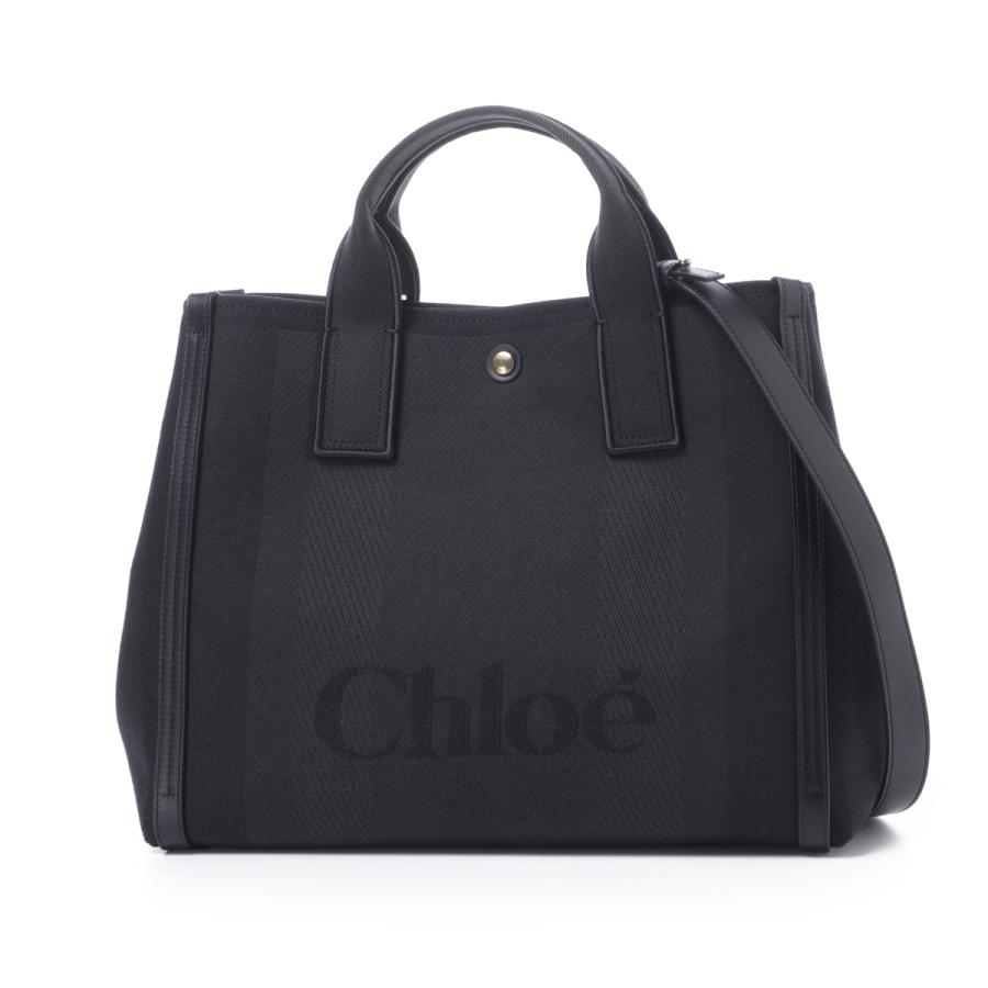 Chloe（クロエ） トートバッグ 2WAY CHLOE CARRY ブラック レディース