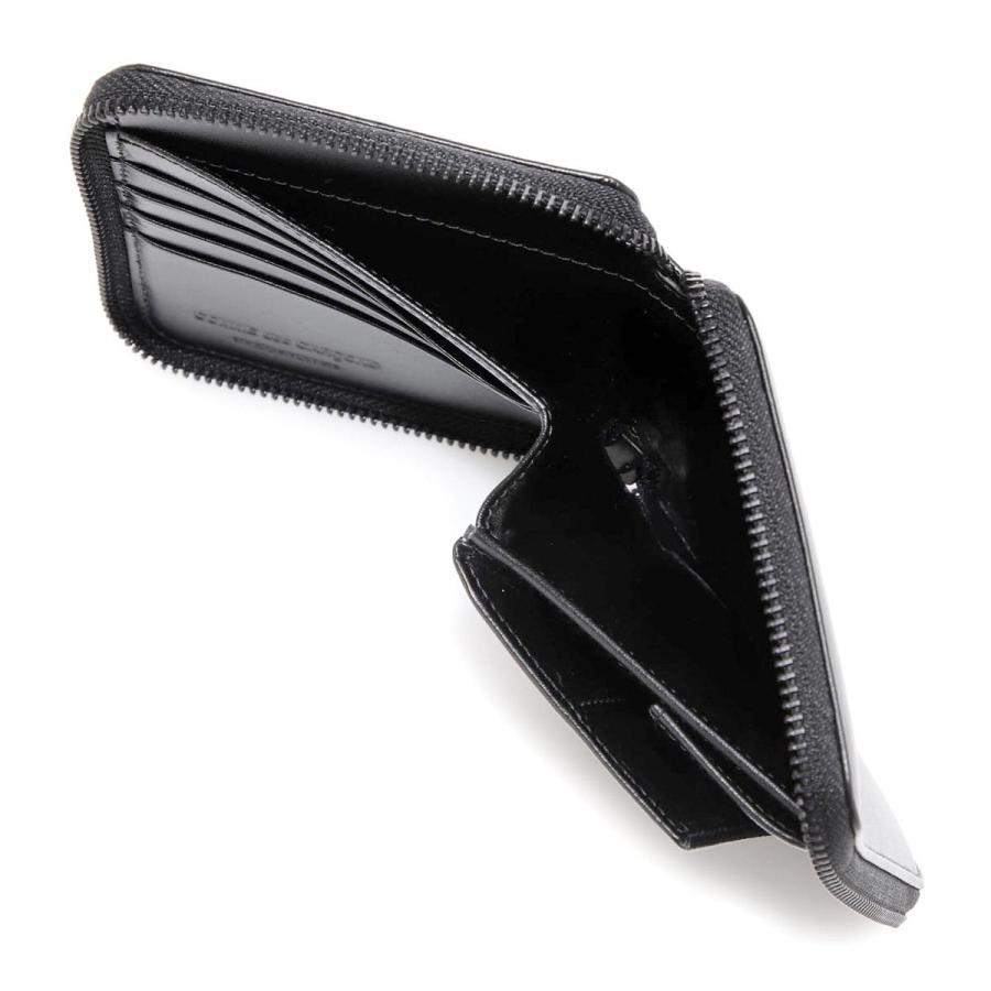 コムデギャルソン 財布 ギャルソン COMME des GARCONS 2つ折り VERY BLACK ブラック メンズ sa2100vb-blackの画像