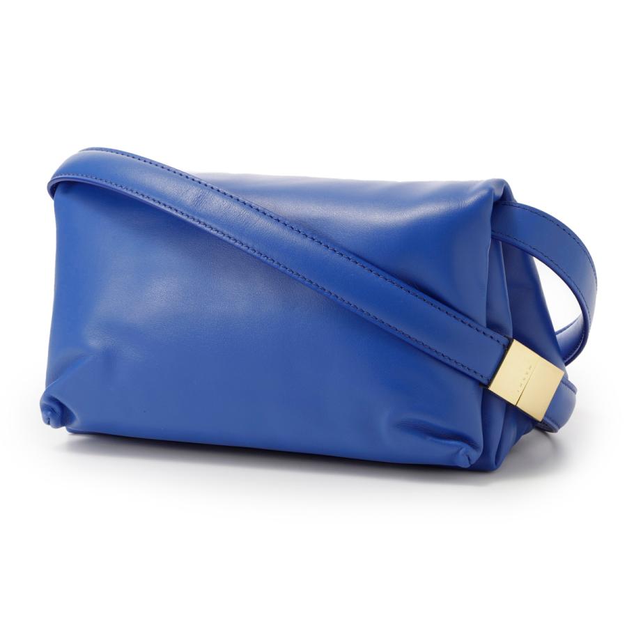 MARNI ショルダーバッグ 青/黒 新品未使用 マルニショルダーバッグブルー×ブラック