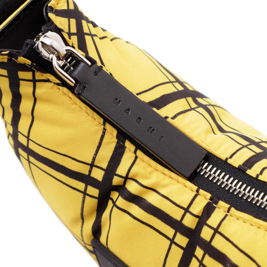 MARNI マルニ ホーボーバッグ PUFF HOBO SMALL CHECK PRINT