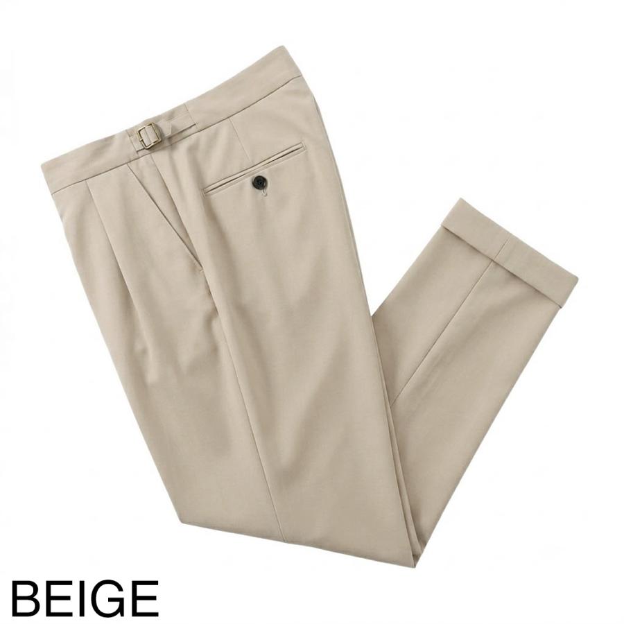 BERWICH（ベルウィッチ） ツープリーツ スラックス SCOTCH NYLON BI