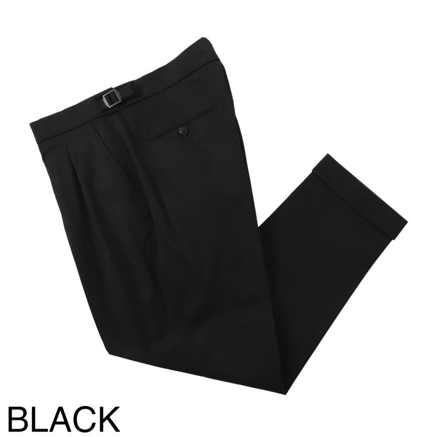 ベルウィッチ BERWICH ツープリーツ スラックス TWILL COTTON