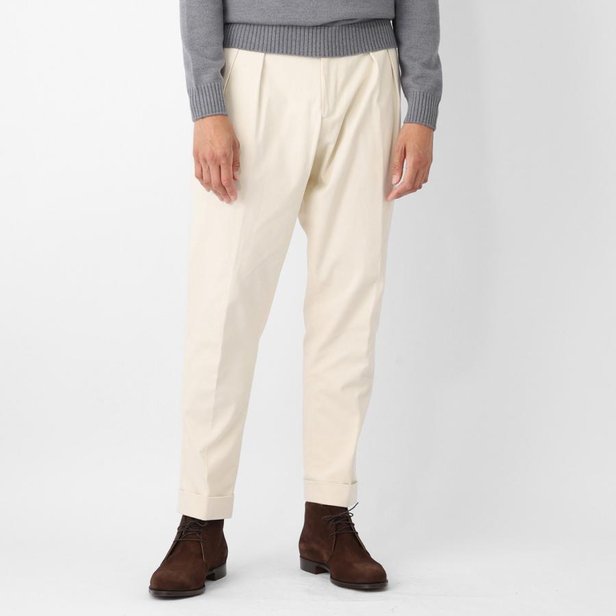 BERWICH（ベルウィッチ） ツープリーツ スラックス SCOTCH GABARDINA
