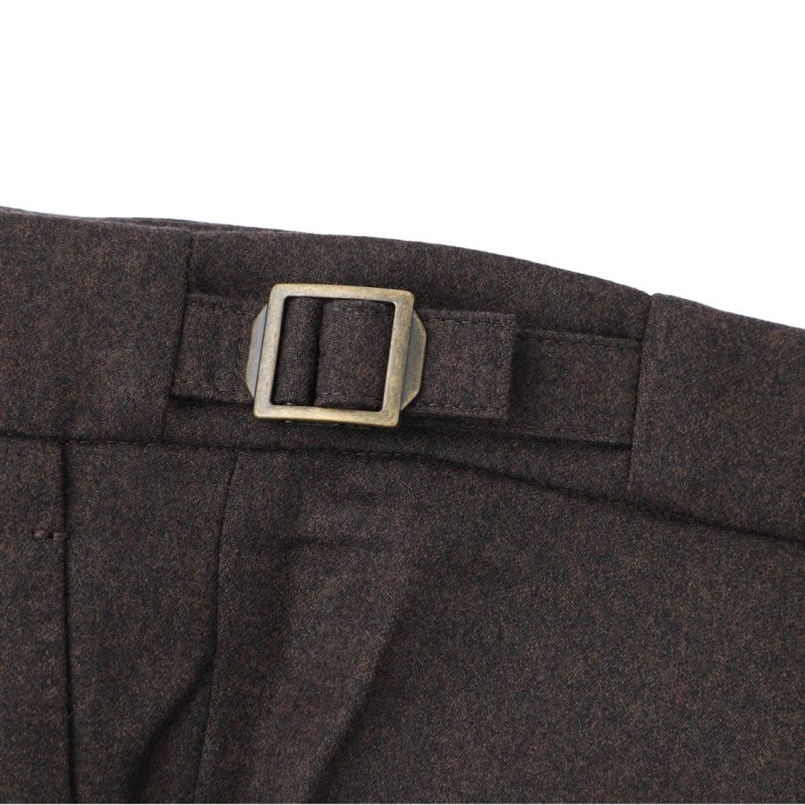 ベルウィッチ BERWICH ツープリーツ スラックス SCOTCH LIGHT MELANGE