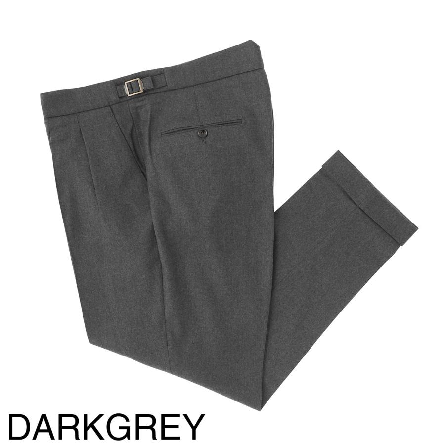 ベルウィッチ BERWICH ツープリーツ スラックス SCOTCH LIGHT MELANGE