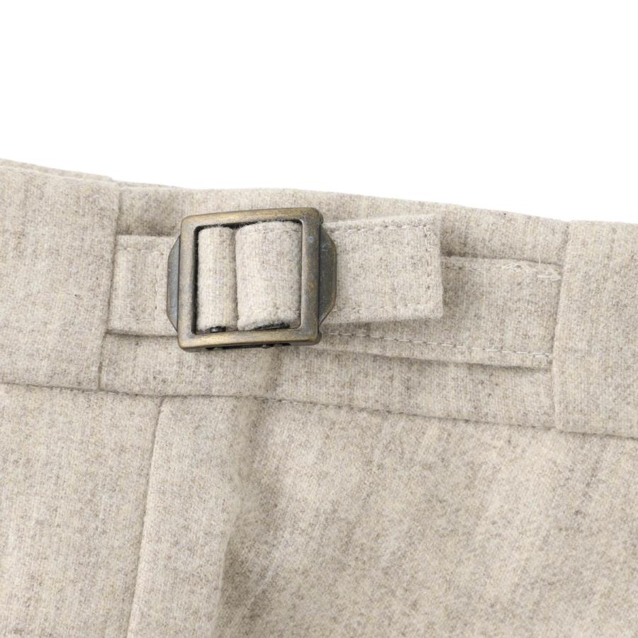 ベルウィッチ BERWICH ツープリーツ スラックス SCOTCH CARDED MELANGE