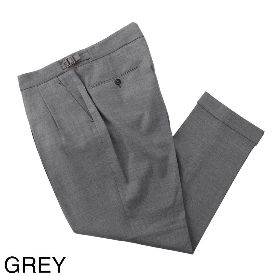 ベルウィッチ BERWICH ツープリーツ スラックス TROPICAL NATURAL