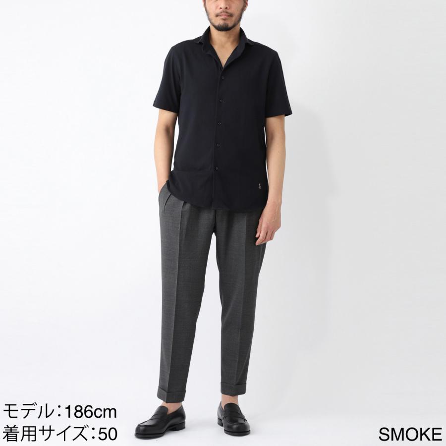 ベルウィッチ BERWICH ツープリーツ スラックス TROPICAL NATURAL