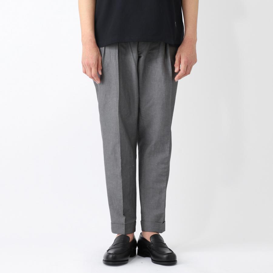 BERWICH（ベルウィッチ） ツープリーツ スラックス SCOTCH COTTON