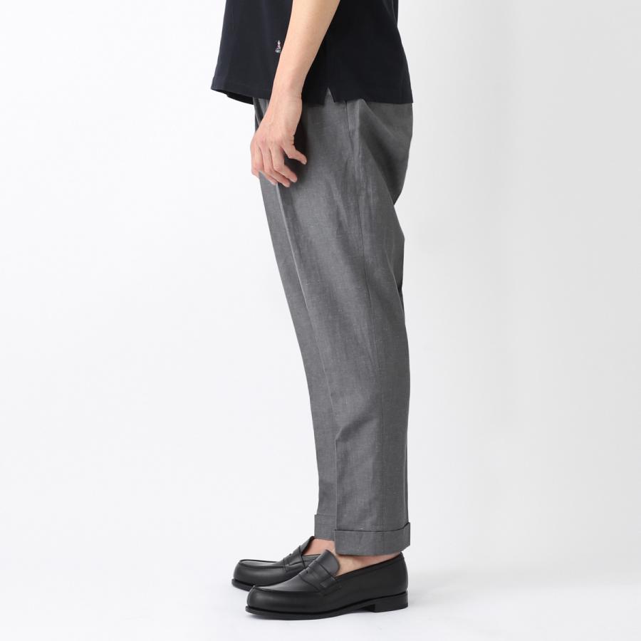 BERWICH（ベルウィッチ） ツープリーツ スラックス SCOTCH COTTON
