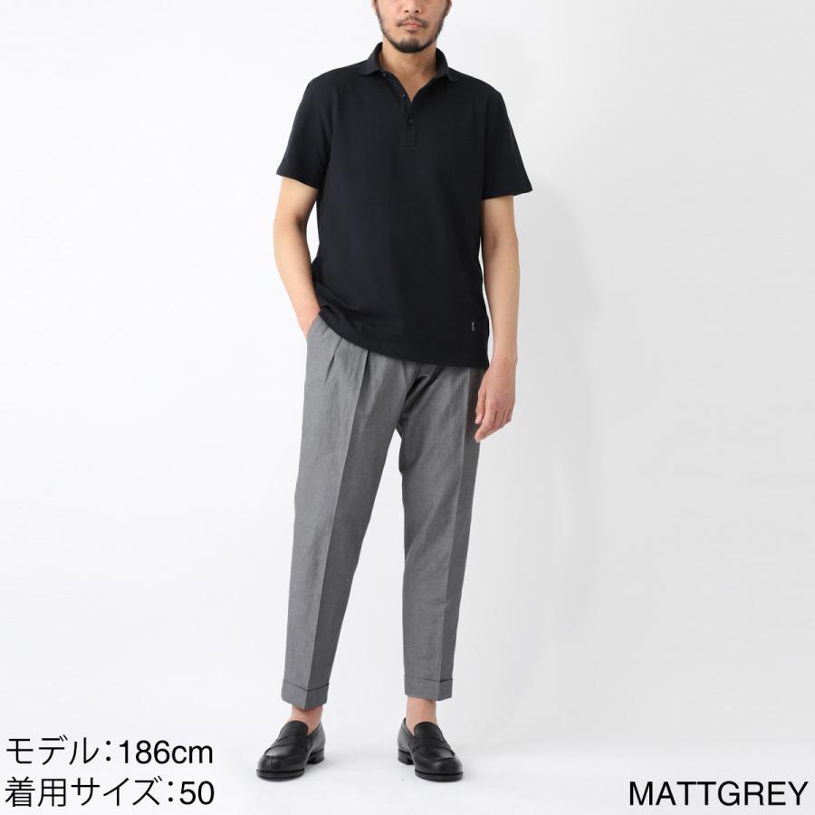 BERWICH（ベルウィッチ） ツープリーツ スラックス SCOTCH COTTON