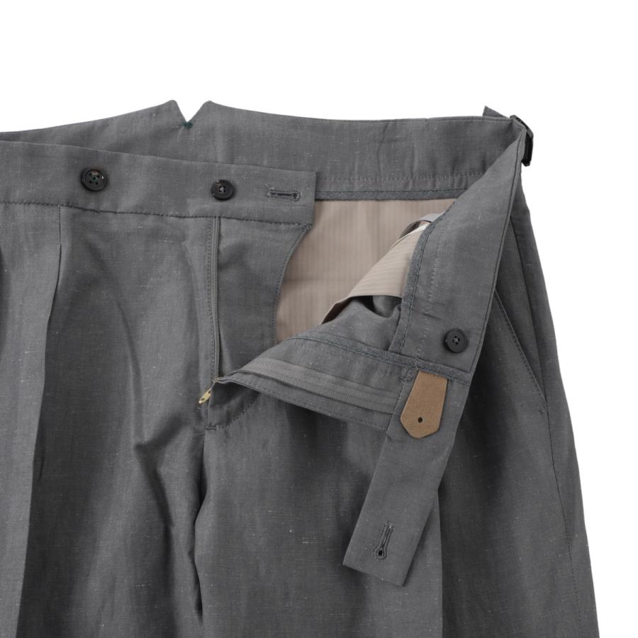 BERWICH（ベルウィッチ） ツープリーツ スラックス SCOTCH COTTON