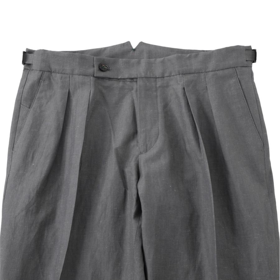 BERWICH（ベルウィッチ） ツープリーツ スラックス SCOTCH COTTON