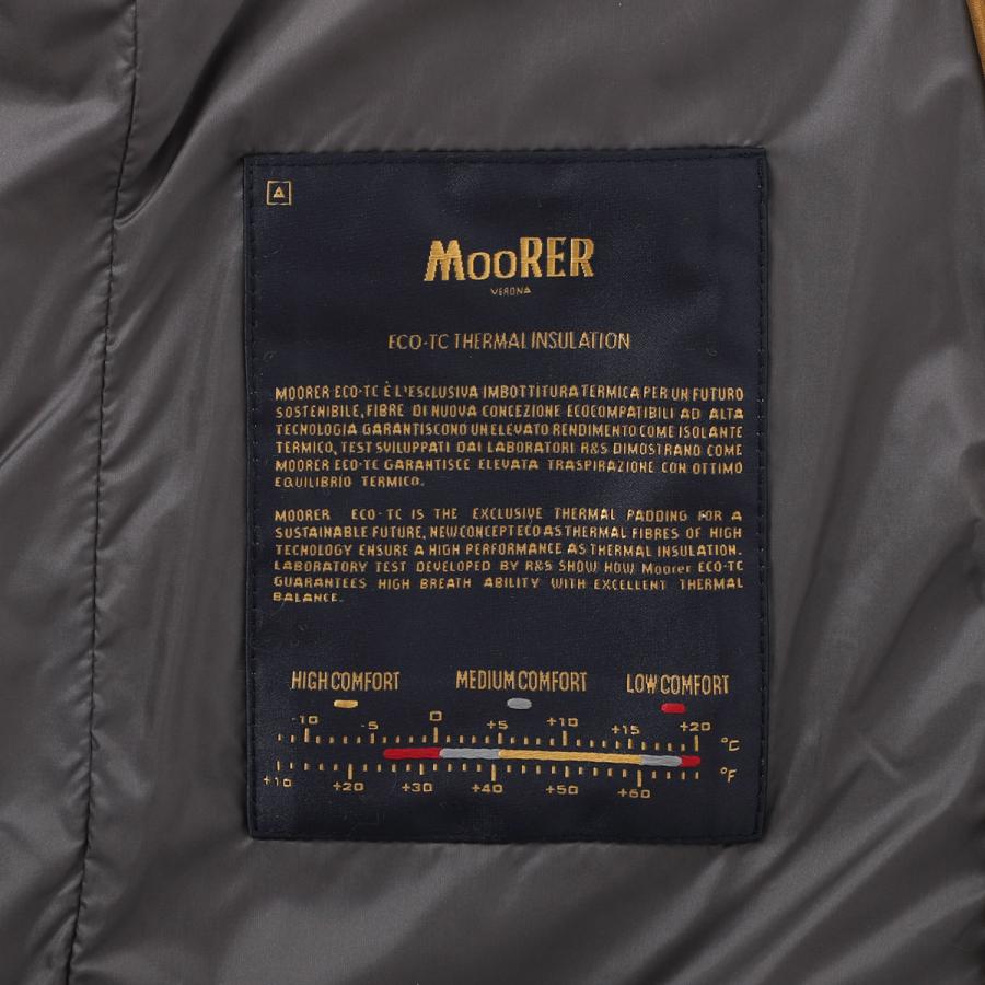 ムーレー MOORER 中綿入り ベスト SENIO-SKT 大きいサイズあり ブルー メンズ senio-skt-navyの画像