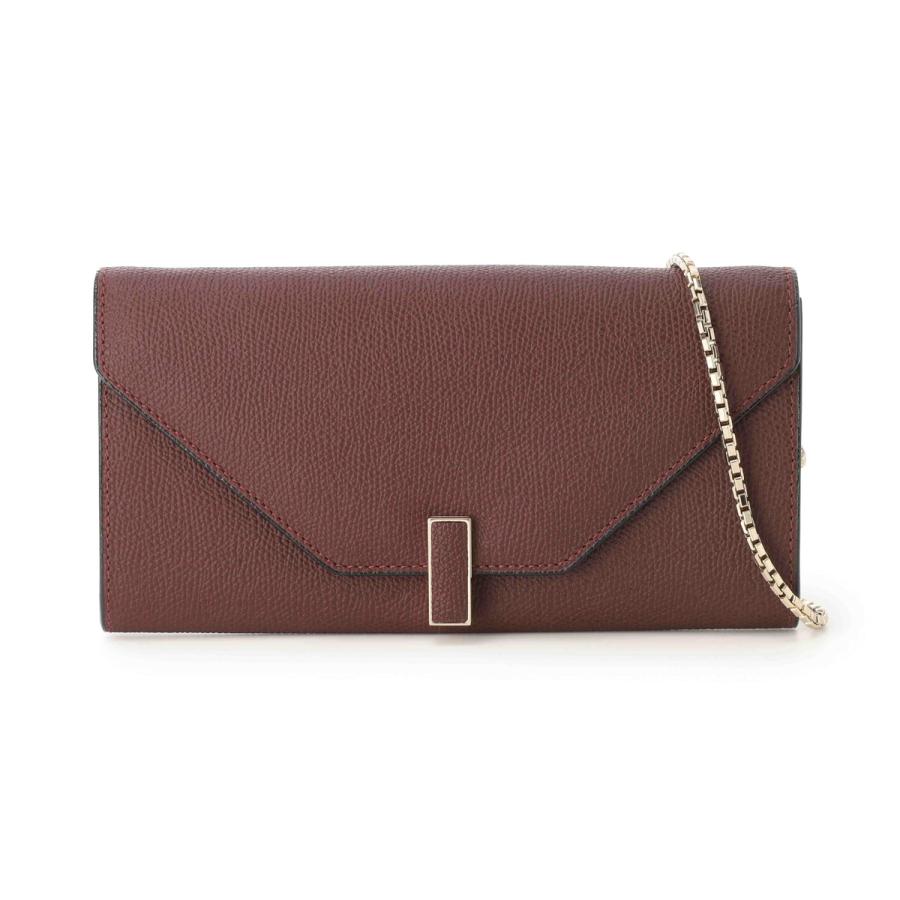 ヴァレクストラ Valextra 長財布 小銭入れ チェーン付き ISIDE WALLET