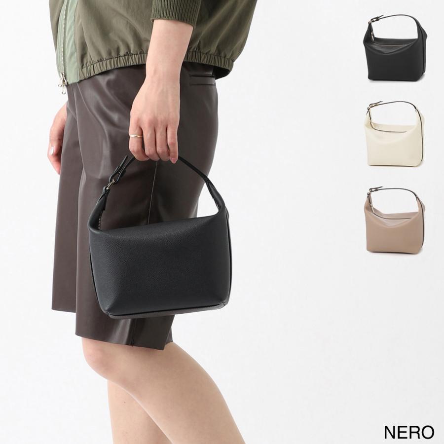 美品✨ ヴァレクストラ セリエエッセ ミディアム ハンドバッグ レザー ネイビー Valextra - 正規Valextraセリエエッセミディアムヴァレクストラ