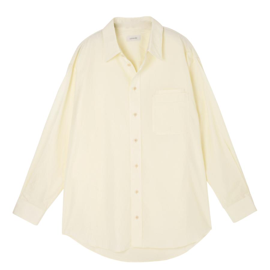 ルメール LEMAIRE 長袖レギュラーカラーシャツ DOUBLE POCKET SHIRT