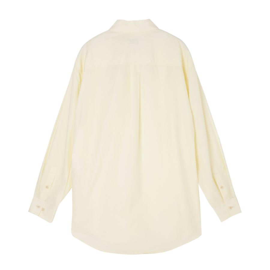 ルメール LEMAIRE 長袖レギュラーカラーシャツ DOUBLE POCKET SHIRT