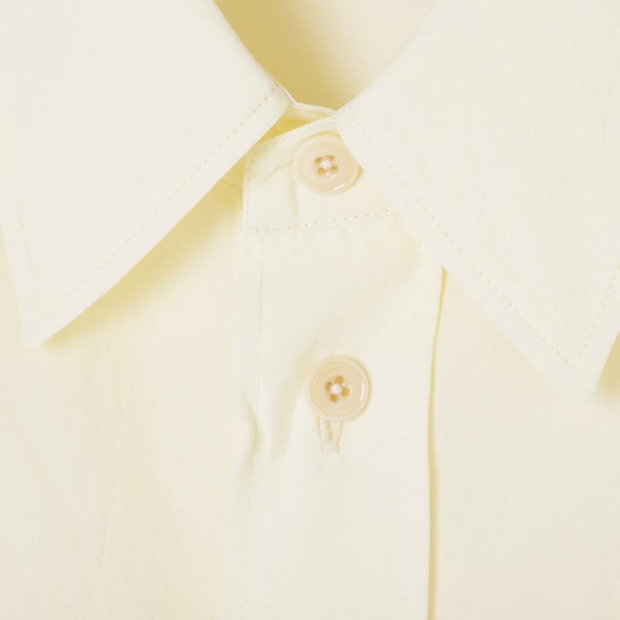 ルメール LEMAIRE ポインテッドカラーシャツ ブラウス 長袖 34 アウトレット】【ラスト1点】LEMAIRE ルメール 長袖レギュラーカラー