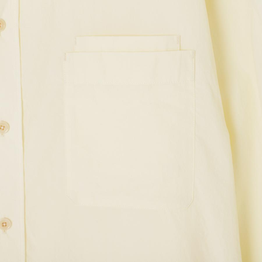 ルメール LEMAIRE 長袖レギュラーカラーシャツ DOUBLE POCKET SHIRT