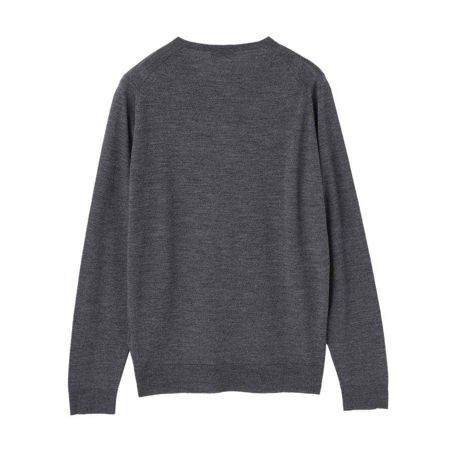 未使用品　ジョンスメドレー　ニットセーター　メリノウール　長袖　Ｖネック　タグ付 JOHN SMEDLEY ジョンスメドレー Vネック ニット SHIPTON