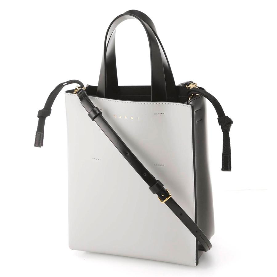 MARNI, トートバッグ, グレー/黒