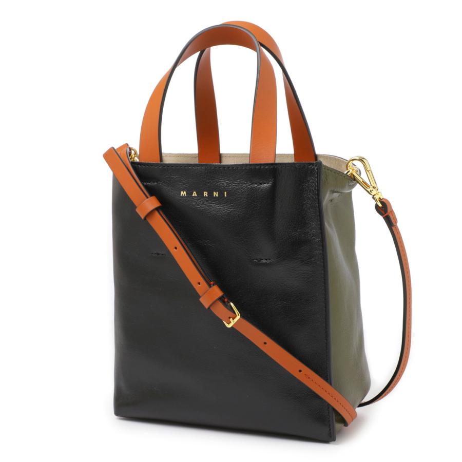MARNI マルニ MUSEO SOFT 2way トート MARNI(マルニ)｜MUSEO SOFT LARGE メンディングロゴ2wayトート