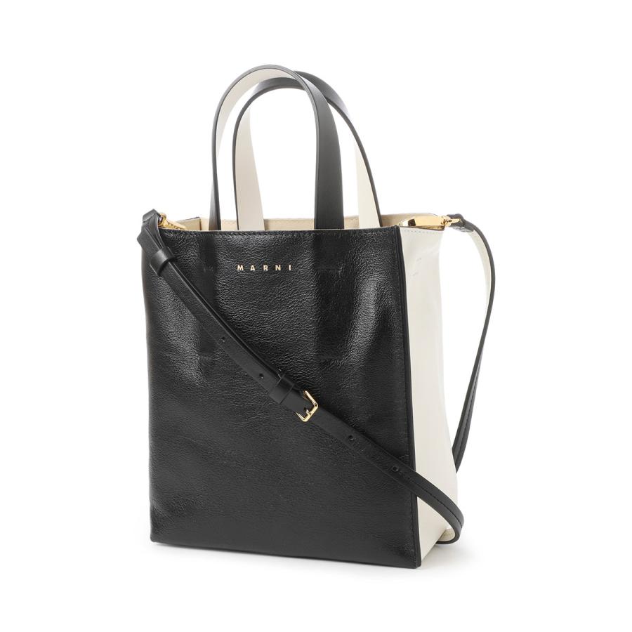 巾着バッグ付き ☆MARNI☆ Mini MUSEO 2wayバッグ BLACK♪