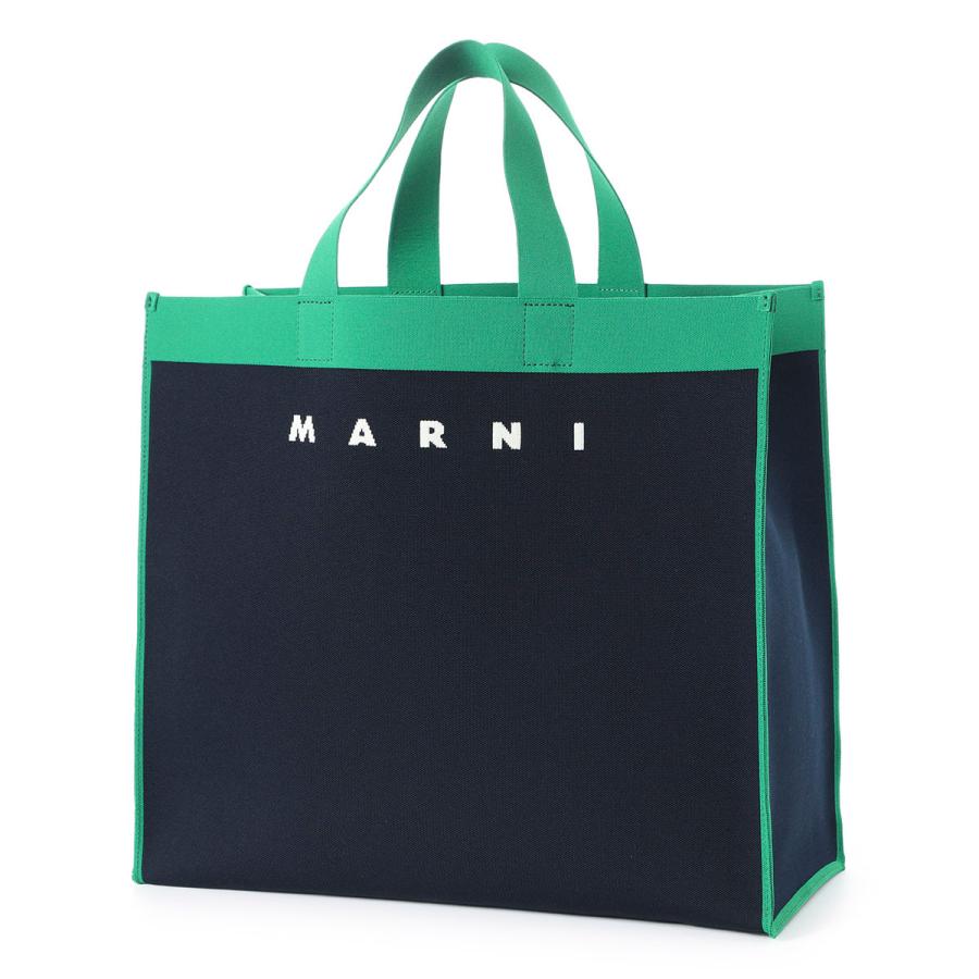 MARNI マルニ トートバッグ SHOPPING ブルー レディース