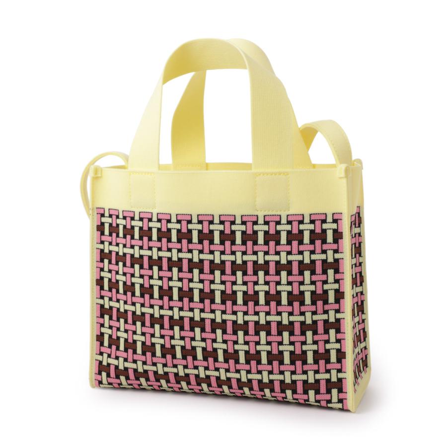 MARNI マルニ トートバッグ 2WAY SHOPPING SMALL KNIT JACQUARD