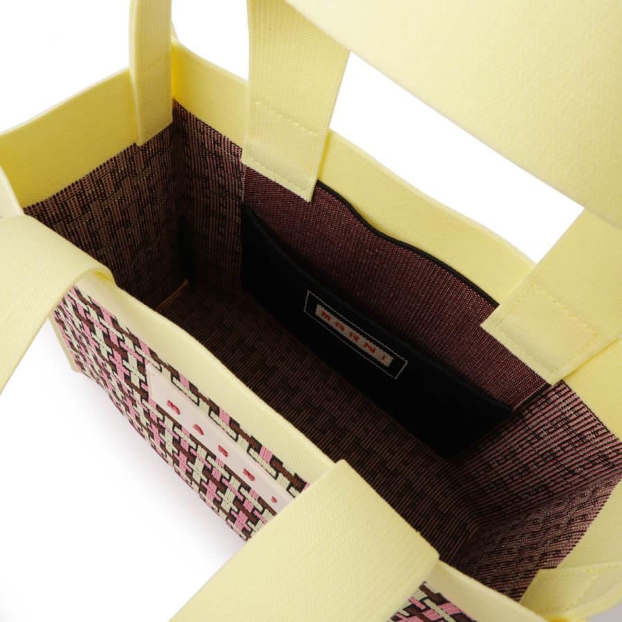 MARNI マルニ トートバッグ 2WAY SHOPPING SMALL KNIT JACQUARD