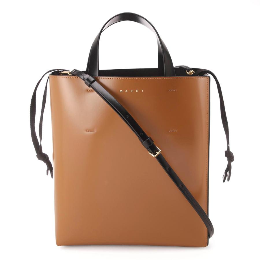 MARNI マルニ トートバッグ 2WAY MUSEO SMALL オレンジ