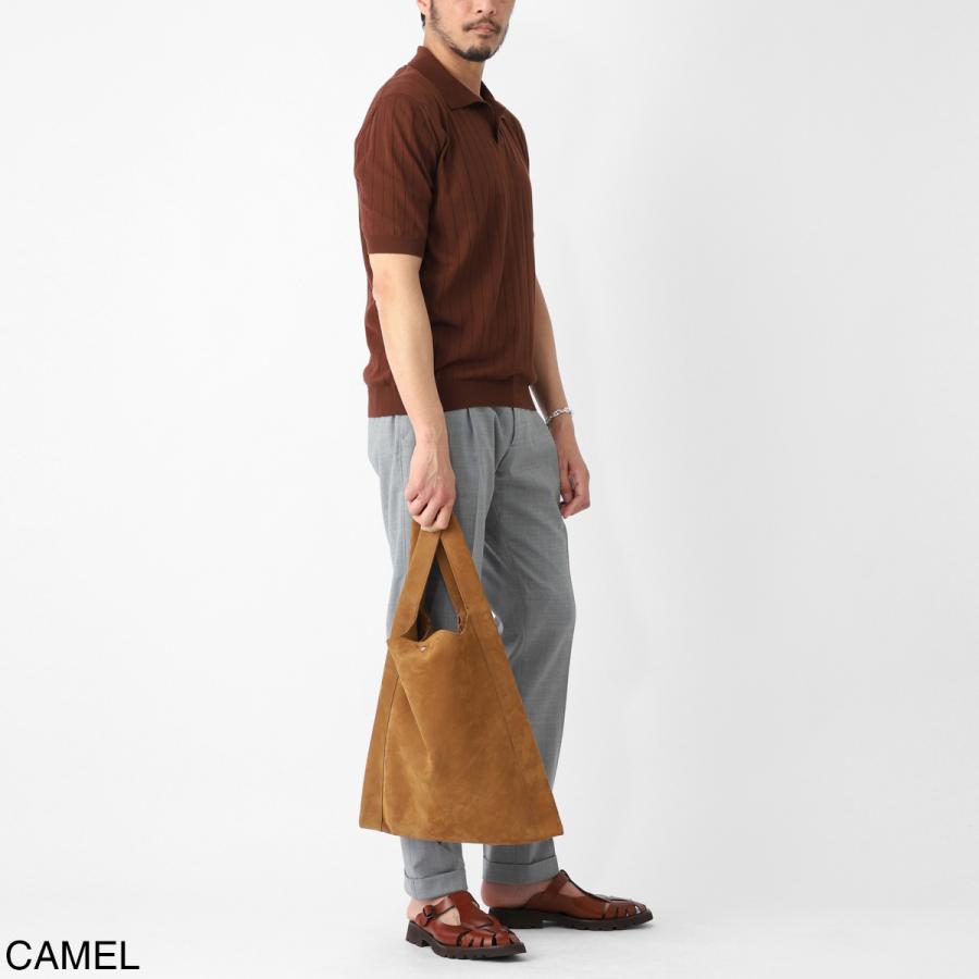 ウィリアム WILLIAM トートバッグ SHOPPING  ブラウン メンズ shopping-nabuk-camelの画像