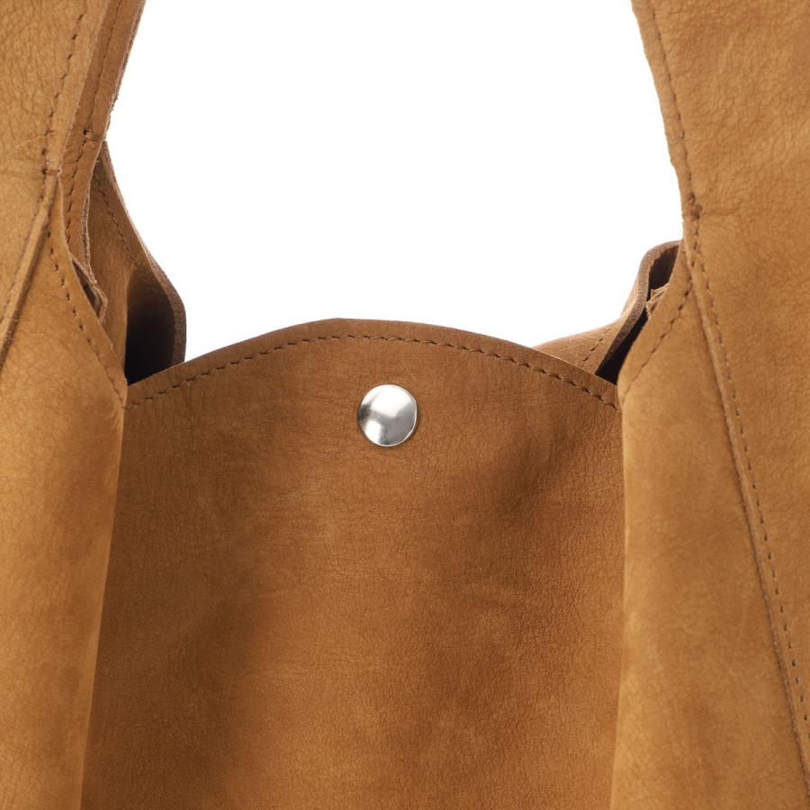 ウィリアム WILLIAM トートバッグ SHOPPING  ブラウン メンズ shopping-nabuk-camelの画像