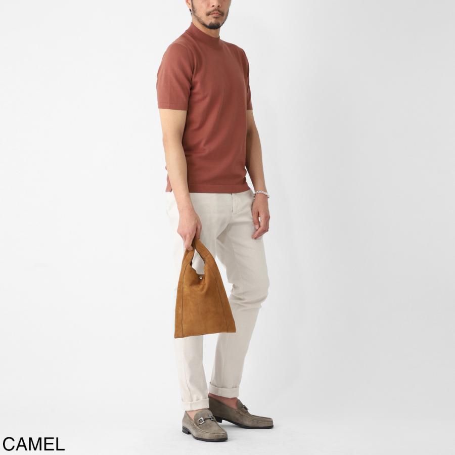 ウィリアム WILLIAM トートバッグ SHOPPING SMALL  ブラウン メンズ shopping-small-nabuk-camelの画像