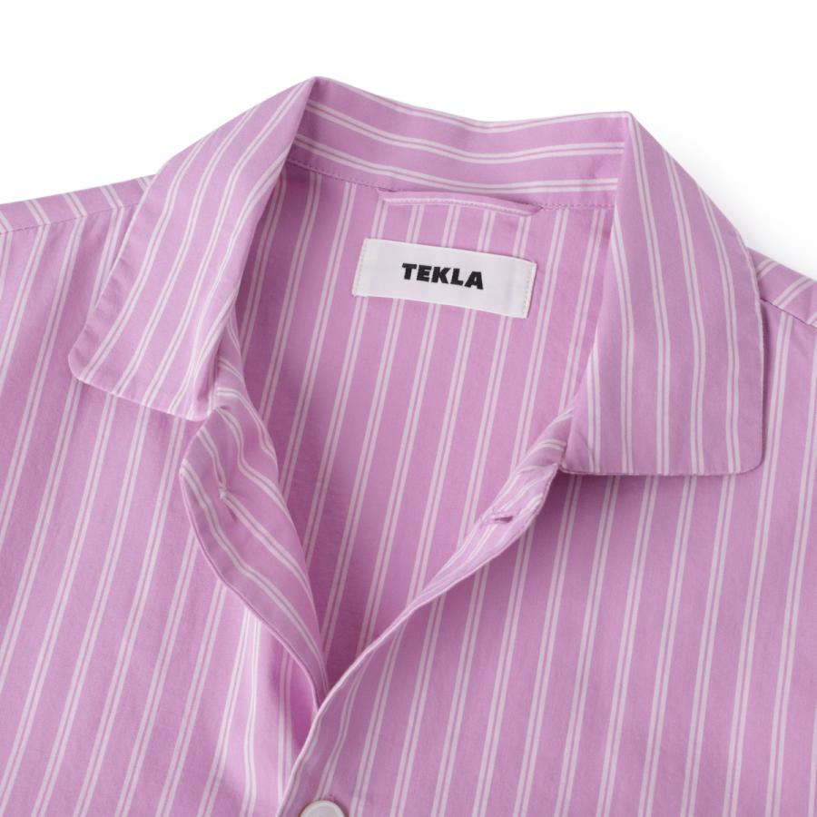 テクラ TEKLA パジャマ シャツ POPLIN LONG-SLEEVED SHIRT カジュアル