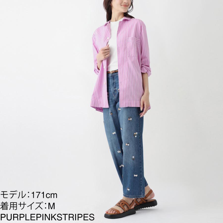 テクラ TEKLA パジャマ シャツ POPLIN LONG-SLEEVED SHIRT カジュアル