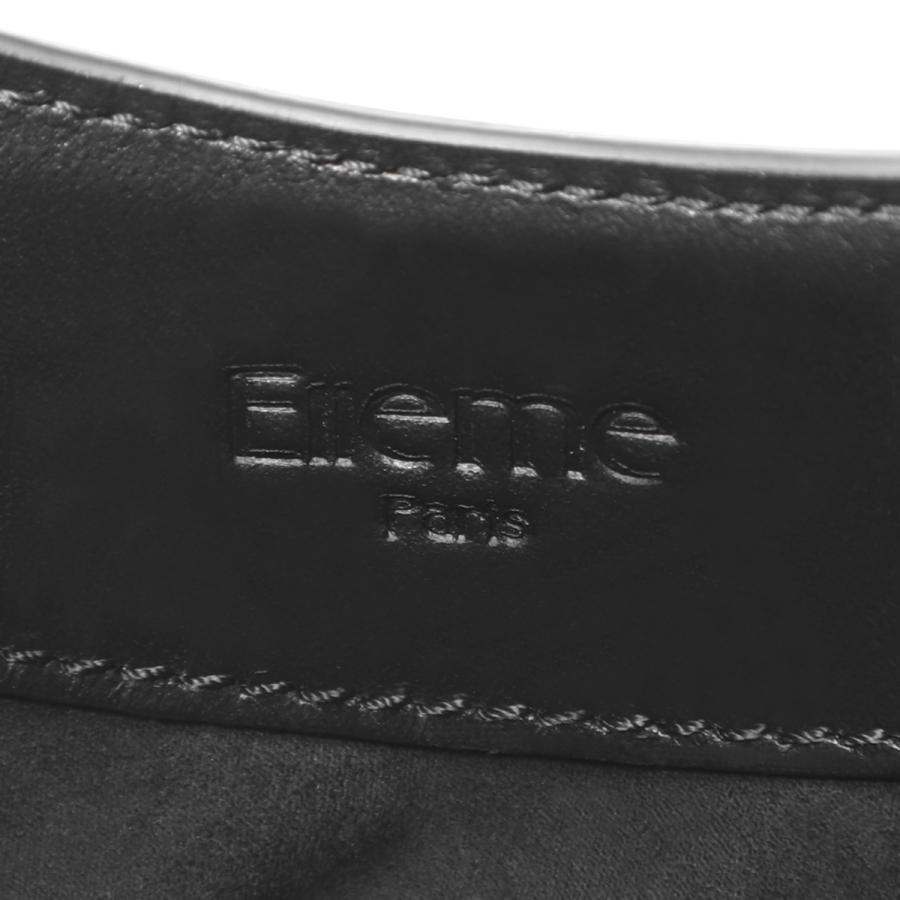 エレメ Elleme ハンドバッグ 2WAY Small Boomerang Leather ショルダーバッグ レディース small-boomerang-leather-black-goldの画像