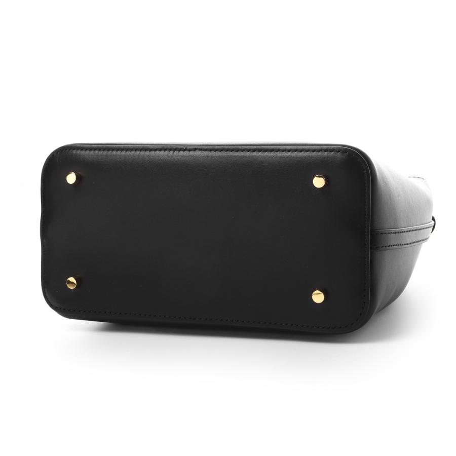 エレメ Elleme ハンドバッグ 2WAY Small Boomerang Leather ショルダーバッグ レディース small-boomerang-leather-black-goldの画像