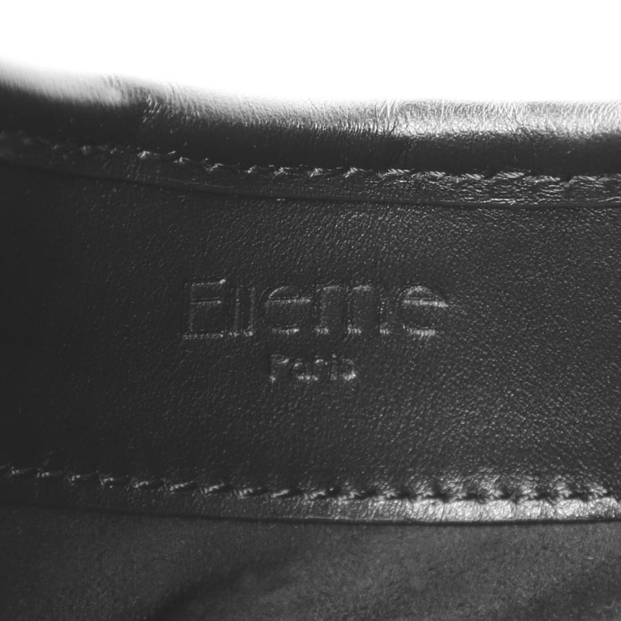 エレメ Elleme ハンドバッグ 2WAY Small Boomerang Woven Leather ショルダーバッグ レディース small-boomerang-woven-leather-blackの画像