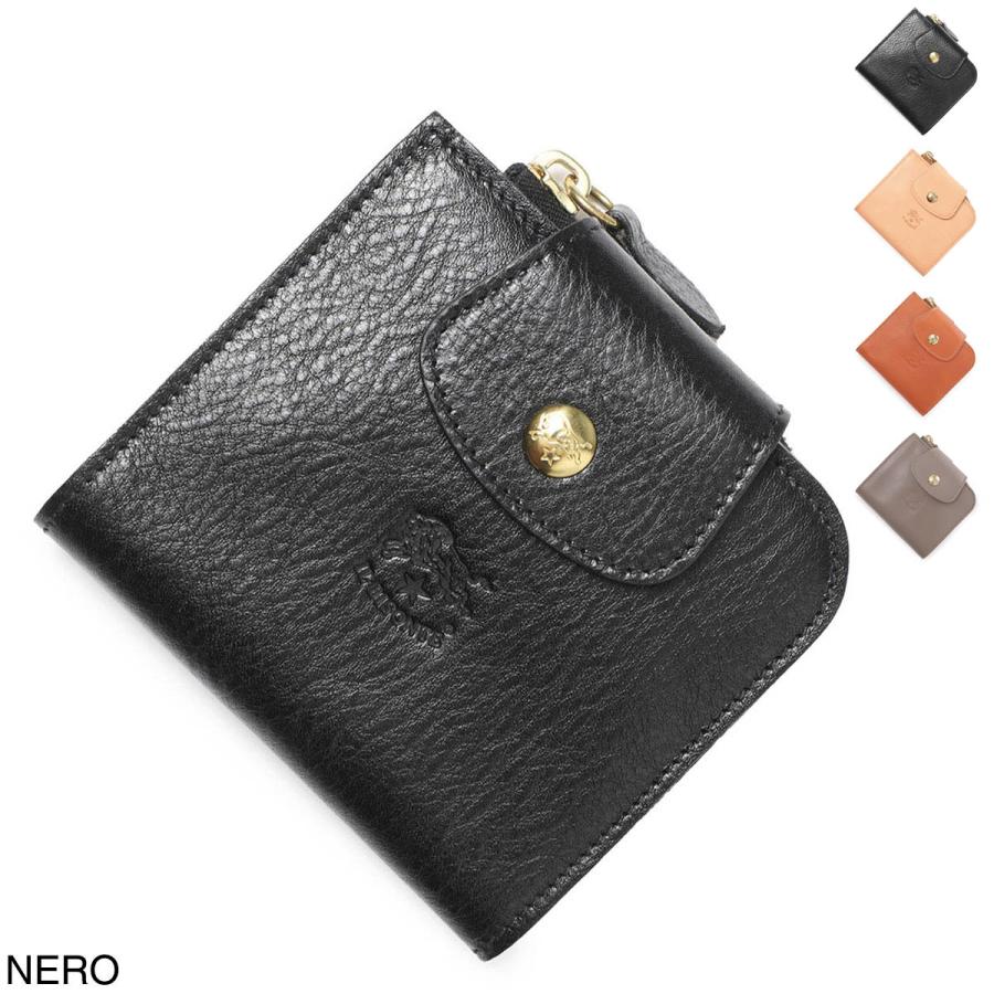 930 IL BISONTE イルビゾンテ 折り財布 コンパクト ブラック