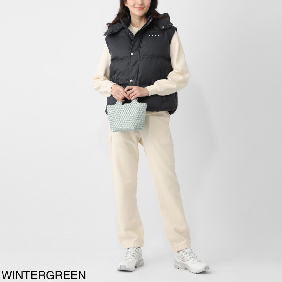 ナゲディ NAGHEDI トートバッグ St. Barths Petit Tote Satin セント バルト プチトート 小さめ メッシュ ネオプレン 軽量 編み込み ハンドバッグ レディースの画像